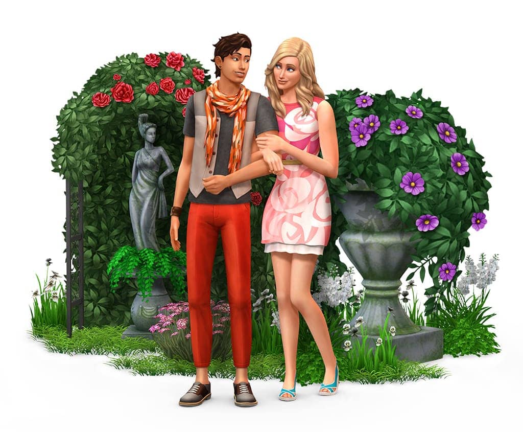 Accessoirespakket De Sims 4 Romantische Tuinaccessoires