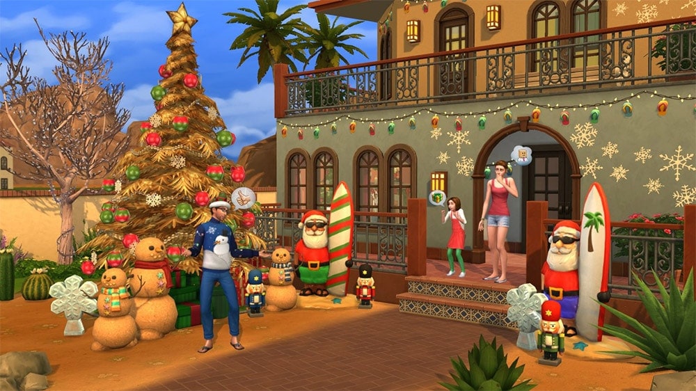 Download gratis het De Sims 4 Feestdagenpakket