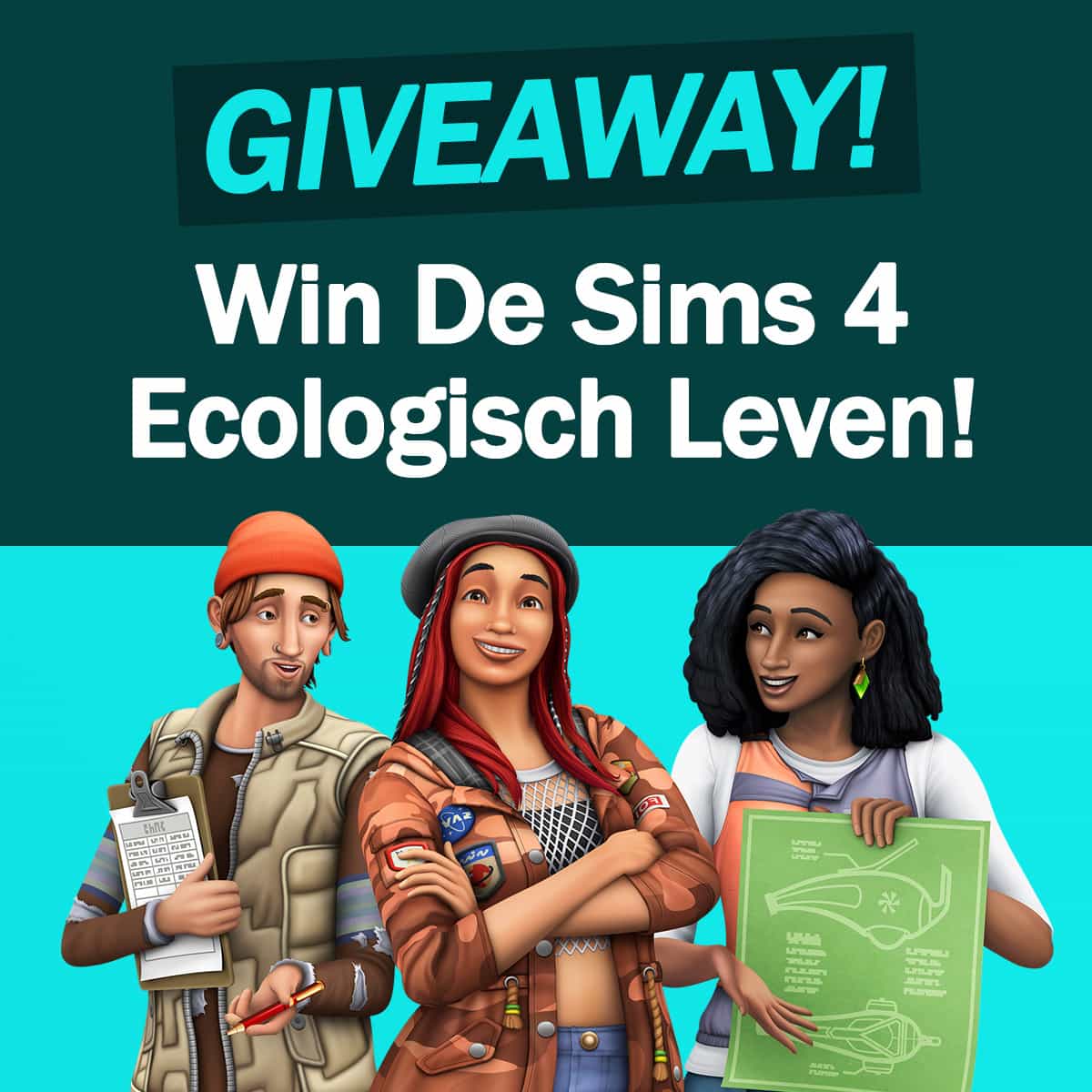 Giveaway: Maak kans op het nieuwe uitbreidingspakket De Sims 4 Ecologisch Leven